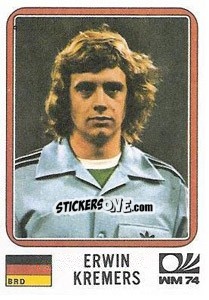 Cromo Erwin Kremers - FIFA World Cup München 1974 - Panini