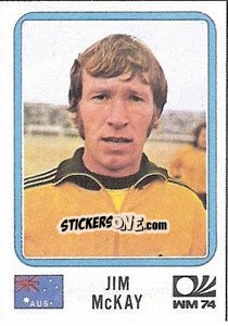 Cromo Jim McKay - FIFA World Cup München 1974 - Panini