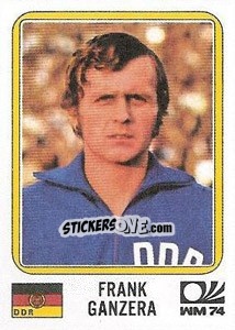 Sticker Frank Ganzera - FIFA World Cup München 1974 - Panini