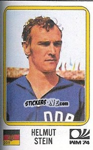 Figurina Helmut Stein - FIFA World Cup München 1974 - Panini