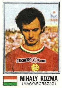 Sticker Mihaly Kozma - FIFA World Cup München 1974 - Panini