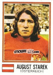 Sticker August Starek - FIFA World Cup München 1974 - Panini