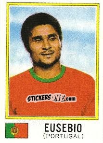 Sticker Eusebio - FIFA World Cup München 1974 - Panini