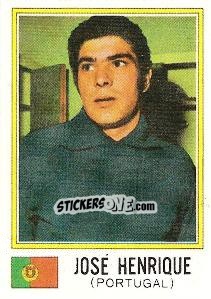 Cromo Jose Henrique - FIFA World Cup München 1974 - Panini