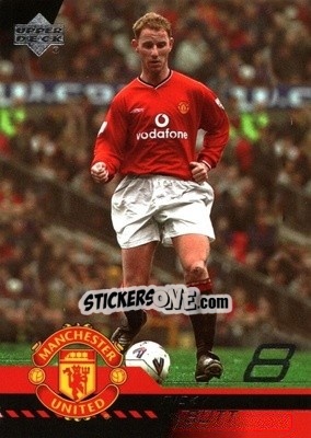 Sticker Nicky Butt - Manchester United 2001-2002 Trading Cards n. 11 - Upper Deck
