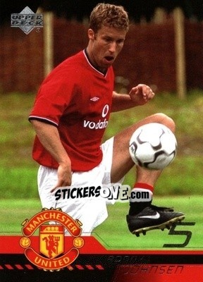 Cromo Ronny Johnsen - Manchester United 2001-2002 Trading Cards n. 17 - Upper Deck