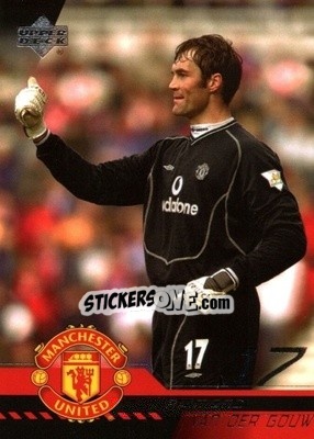 Figurina Raimond Van Der Gouw - Manchester United 2001-2002 Trading Cards n. 18 - Upper Deck