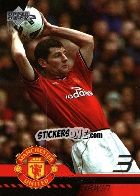Cromo Denis Irwin - Manchester United 2001-2002 Trading Cards n. 19 - Upper Deck