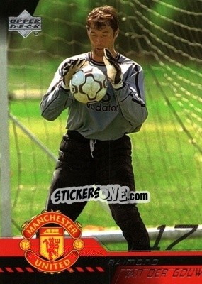 Sticker Raimond Van Der Gouw - Manchester United 2001-2002 Trading Cards - Upper Deck