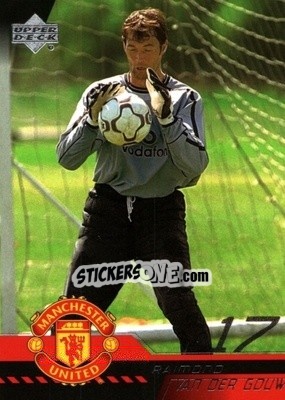 Sticker Raimond Van Der Gouw - Manchester United 2001-2002 Trading Cards n. 34 - Upper Deck