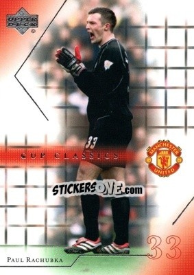 Cromo Paul Rachubka - Manchester United 2001-2002 Trading Cards n. 96 - Upper Deck