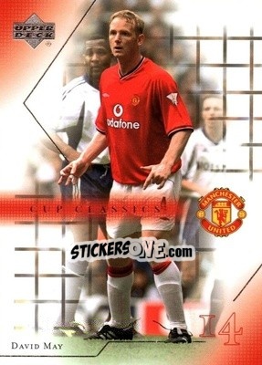 Cromo David May - Manchester United 2001-2002 Trading Cards - Upper Deck