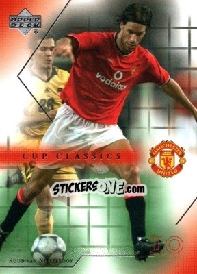 Sticker Ruud Van Nistelrooy - Manchester United 2001-2002 Trading Cards n. 103 - Upper Deck