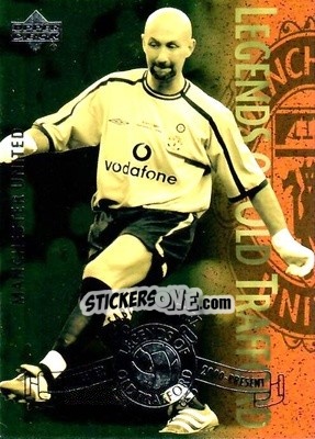 Sticker Fabien Barthez - Manchester United 2001-2002 Trading Cards n. L1 - Upper Deck