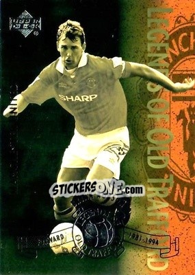 Sticker Bryan Robson - Manchester United 2001-2002 Trading Cards - Upper Deck