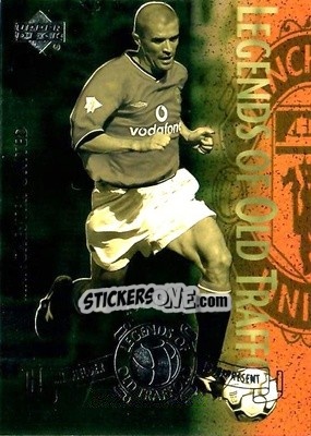 Sticker Roy Keane - Manchester United 2001-2002 Trading Cards n. L7 - Upper Deck