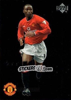 Sticker Andrew Cole - Manchester United 2001-2002 Trading Cards n. SF2 - Upper Deck