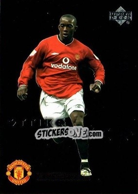 Sticker Dwight Yorke - Manchester United 2001-2002 Trading Cards - Upper Deck