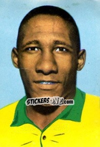 Sticker Djalma dos Santos - Die Weltmeisterschaft 1966 In England n. 123 - Sicker-Verlag