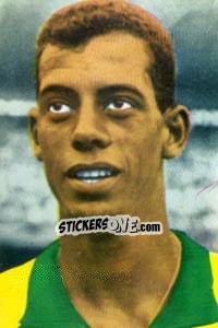 Sticker Carlos Alberto Torres - Die Weltmeisterschaft 1966 In England n. 124 - Sicker-Verlag