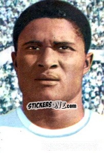 Sticker Eusebio Da Silva - Die Weltmeisterschaft 1966 In England n. 161 - Sicker-Verlag