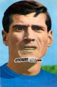 Sticker Giacinto Facchetti - Die Weltmeisterschaft 1966 In England n. 183 - Sicker-Verlag