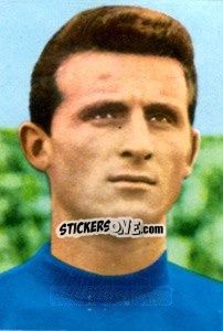 Sticker Giovanni Trapattoni - Die Weltmeisterschaft 1966 In England n. 186 - Sicker-Verlag