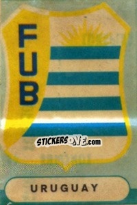 Sticker Wappen - Die Weltmeisterschaft 1966 In England n. N4 - Sicker-Verlag