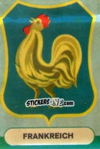 Sticker Wappen - Die Weltmeisterschaft 1966 In England - Sicker-Verlag