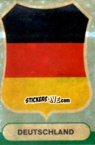 Sticker Wappen - Die Weltmeisterschaft 1966 In England n. N7 - Sicker-Verlag