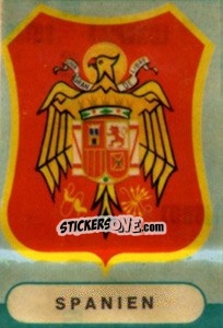 Sticker Wappen - Die Weltmeisterschaft 1966 In England n. N10 - Sicker-Verlag