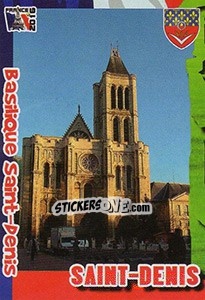Sticker Saint-Denis - Evropsko Fudbalsko Prvenstvo 2016 n. 7 - G.T.P.R School Shop
