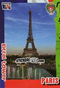 Sticker Paris - Evropsko Fudbalsko Prvenstvo 2016 - G.T.P.R School Shop
