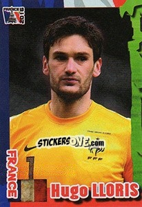 Sticker Hugo Lloris - Evropsko Fudbalsko Prvenstvo 2016 n. 12 - G.T.P.R School Shop