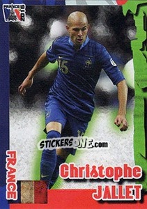 Sticker Christophe Jallet - Evropsko Fudbalsko Prvenstvo 2016 n. 14 - G.T.P.R School Shop