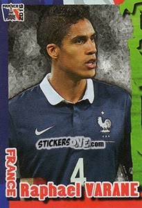 Sticker Raphael Varane - Evropsko Fudbalsko Prvenstvo 2016 n. 18 - G.T.P.R School Shop