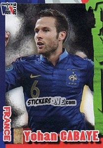 Sticker Yohan Cabaye - Evropsko Fudbalsko Prvenstvo 2016 n. 20 - G.T.P.R School Shop