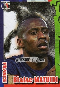 Sticker Blaise Matuidi - Evropsko Fudbalsko Prvenstvo 2016 n. 23 - G.T.P.R School Shop