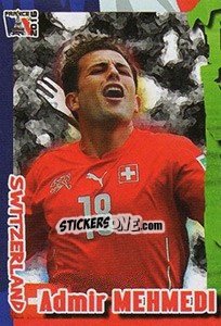Sticker Admir Mehmedi - Evropsko Fudbalsko Prvenstvo 2016 n. 34 - G.T.P.R School Shop