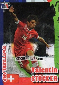 Sticker Valentin Stocker - Evropsko Fudbalsko Prvenstvo 2016 n. 36 - G.T.P.R School Shop