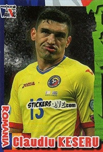Sticker Claudiu Keseru - Evropsko Fudbalsko Prvenstvo 2016 n. 49 - G.T.P.R School Shop