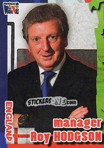 Sticker Roy Hodgson - Evropsko Fudbalsko Prvenstvo 2016 - G.T.P.R School Shop