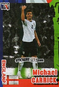 Sticker Michael Carrick - Evropsko Fudbalsko Prvenstvo 2016 - G.T.P.R School Shop