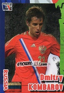 Sticker Dmitri Kombarov - Evropsko Fudbalsko Prvenstvo 2016 - G.T.P.R School Shop