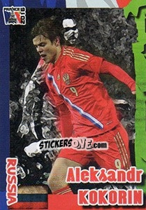 Sticker Aleksandr Kokorin - Evropsko Fudbalsko Prvenstvo 2016 n. 97 - G.T.P.R School Shop