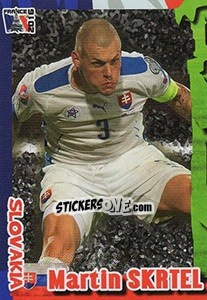 Sticker Martin Skrtel - Evropsko Fudbalsko Prvenstvo 2016 n. 103 - G.T.P.R School Shop
