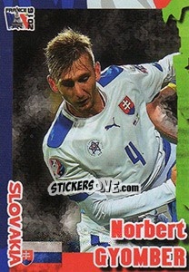 Sticker Norbert Gyomber - Evropsko Fudbalsko Prvenstvo 2016 - G.T.P.R School Shop