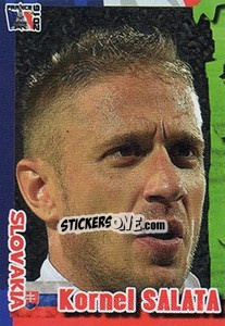 Sticker Kornel Salata - Evropsko Fudbalsko Prvenstvo 2016 n. 106 - G.T.P.R School Shop