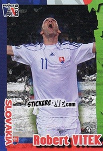 Sticker Robert Vittek - Evropsko Fudbalsko Prvenstvo 2016 - G.T.P.R School Shop