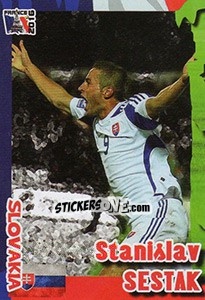 Sticker Stanislav Sestak - Evropsko Fudbalsko Prvenstvo 2016 n. 112 - G.T.P.R School Shop
